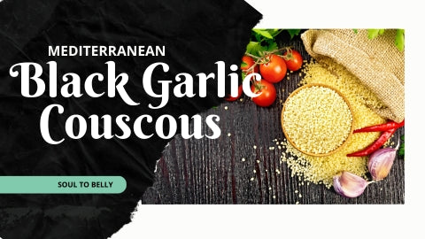 Mediterranean Black Garlic Couscous